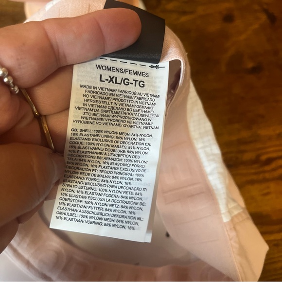 THE NORTH FACE Women Horizon Hat ponytale hole baseball l/xl - Picture 6 of 7